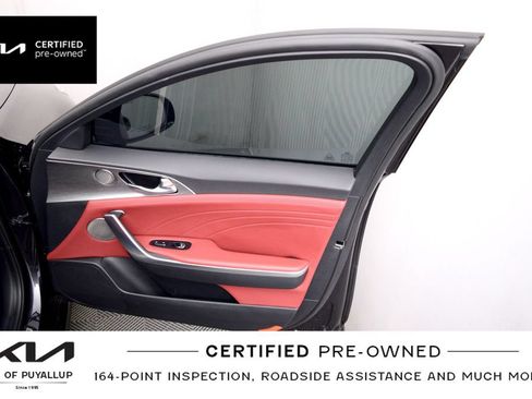 Certified 2022 Kia Stinger GT2 w/ Red Interior Color Package RWD image 16