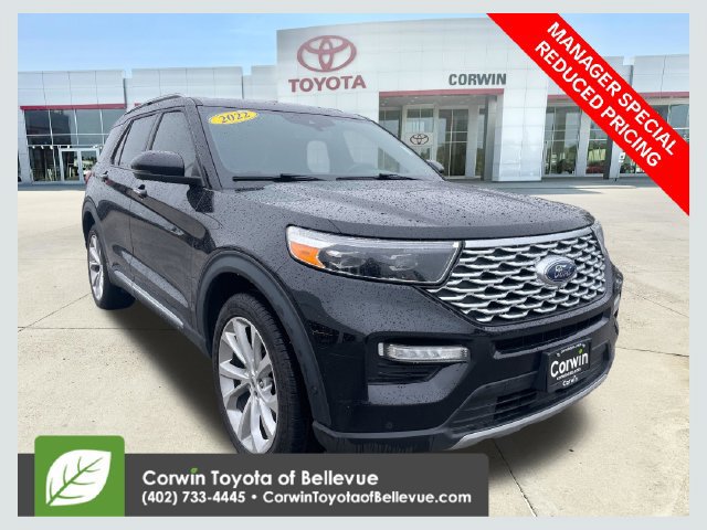 Used 2022 Ford Explorer Platinum w/ Equipment Group 601A AWD/4WD 360° Tour