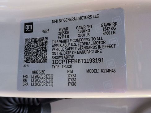 New 2026 Chevrolet Colorado ZR2 w/ Technology Package image 29