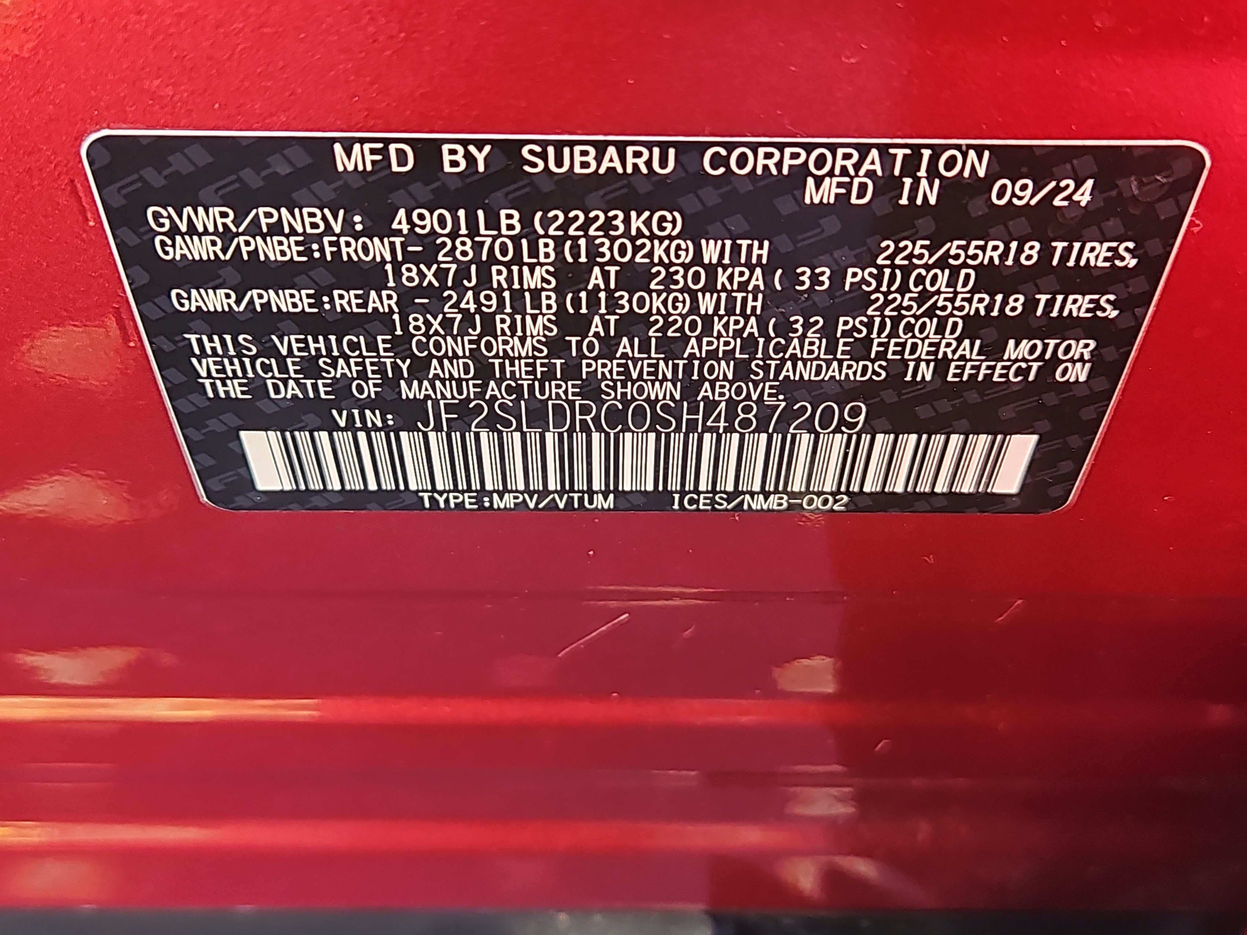 Used 2025 Subaru Forester Limited AWD/4WD image 7