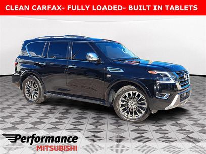 Used 2022 Nissan Armada Platinum w/ Captain's Chairs Package