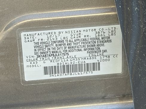 Used 2018 Nissan Sentra SV FWD image 22