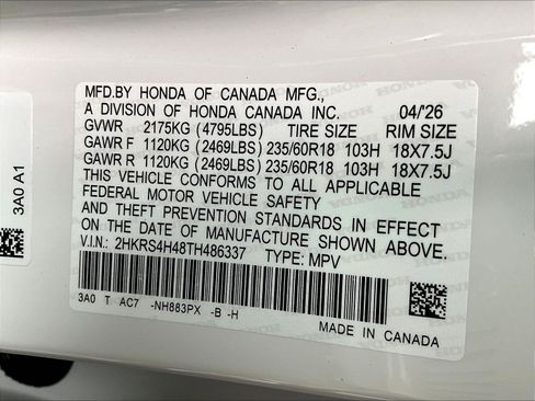 New 2026 Honda CR-V EX image 22