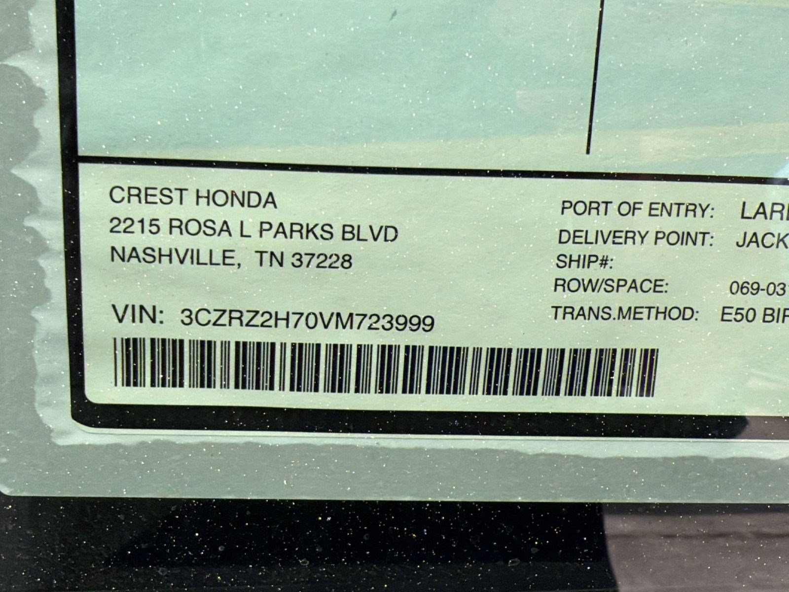 New 2027 Honda HR-V EX-L image 22