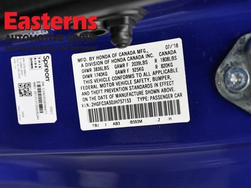 Used 2018 Honda Civic Si image 32