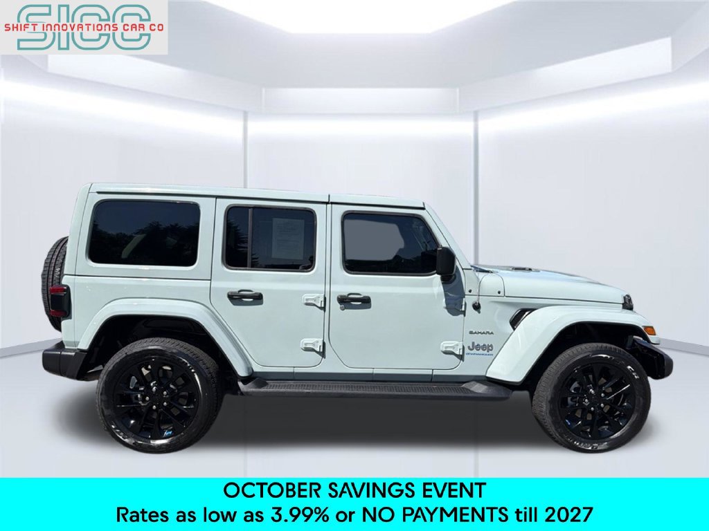 Used 2023 Jeep Wrangler Unlimited Sahara w/ Cold Weather Group AWD/4WD image 8