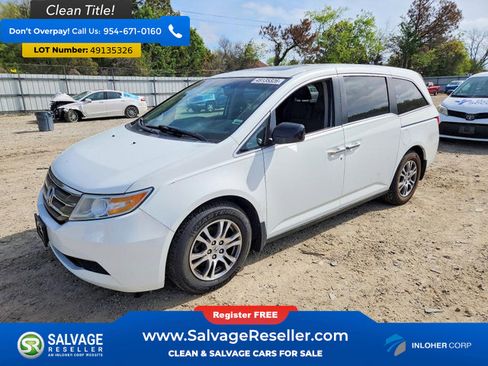 Used 2012 Honda Odyssey EX-L image 1