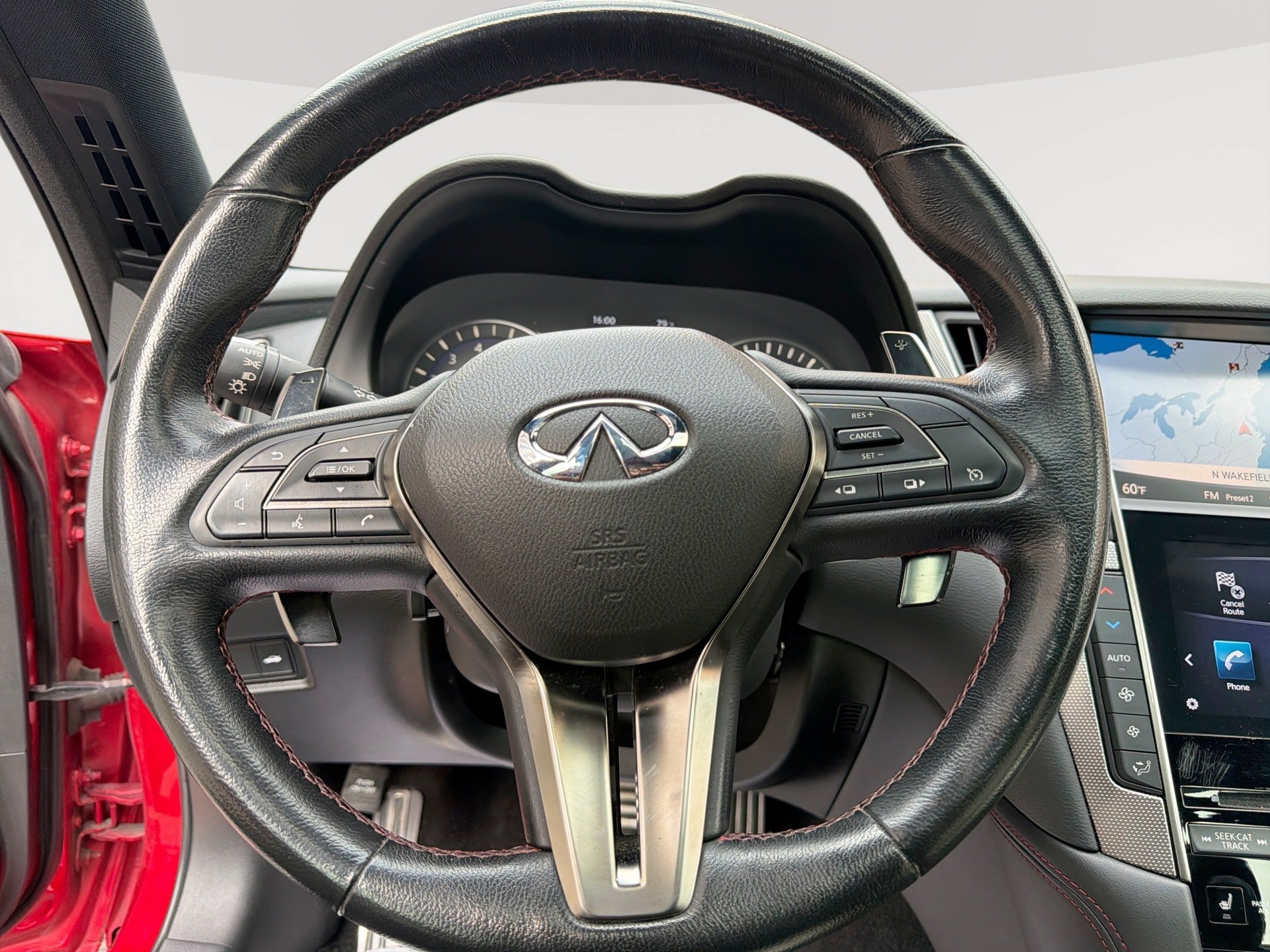 Used 2019 INFINITI Q50 Red Sport 400 AWD/4WD image 11