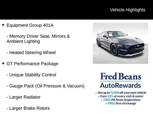 Used 2022 Ford Mustang GT Premium w/ GT Performance Package RWD image 8