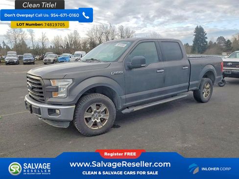 Used 2016 Ford F150 XLT w/ Equipment Group 302A Luxury AWD/4WD image 1