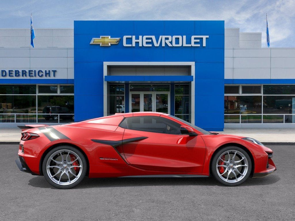 New 2027 Chevrolet Corvette Grand Sport w/ Chrome Exterior Badge Package RWD image 5