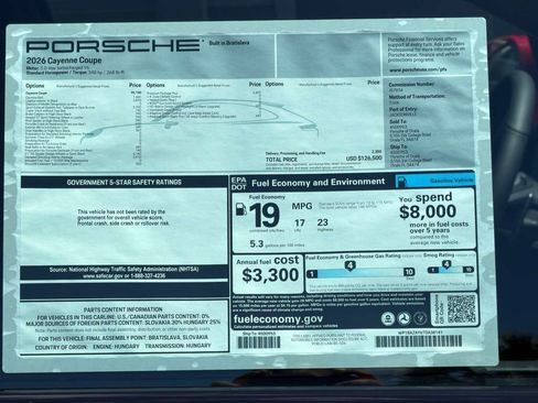 New 2026 Porsche Cayenne Coupe image 26