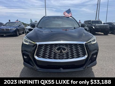 Certified 2023 INFINITI QX55 Luxe w/ Cargo Package AWD/4WD image 2