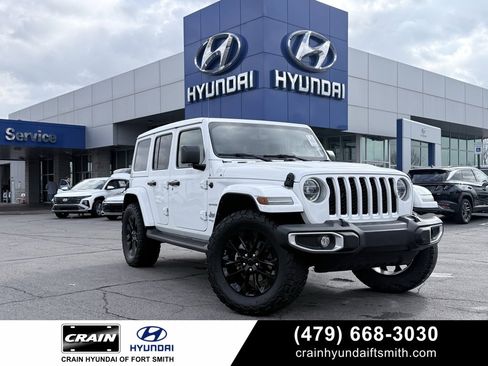Used 2021 Jeep Wrangler Unlimited Sahara w/ Cold Weather Group image 1