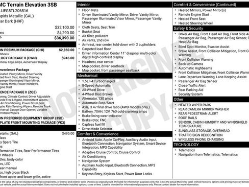 New 2026 GMC Terrain Elevation w/ Elevation Premium Package image 6