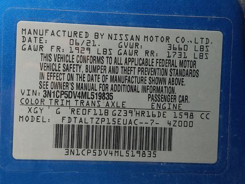 Used 2021 Nissan Kicks SR FWD image 33