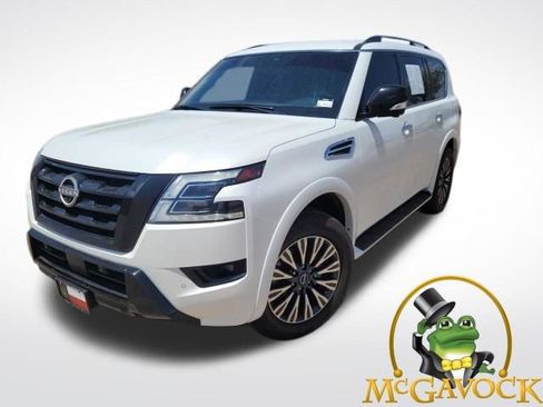 Used 2024 Nissan Armada SL w/ Midnight Edition Package RWD image 1