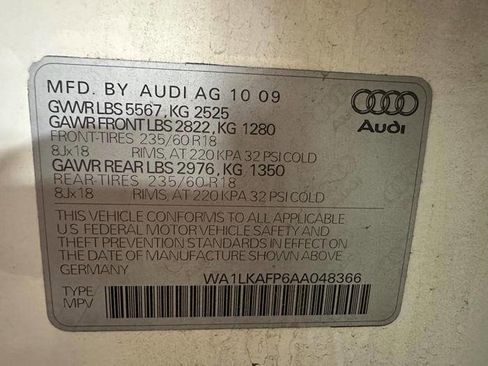Used 2010 Audi Q5 3.2 Premium Plus AWD/4WD image 31