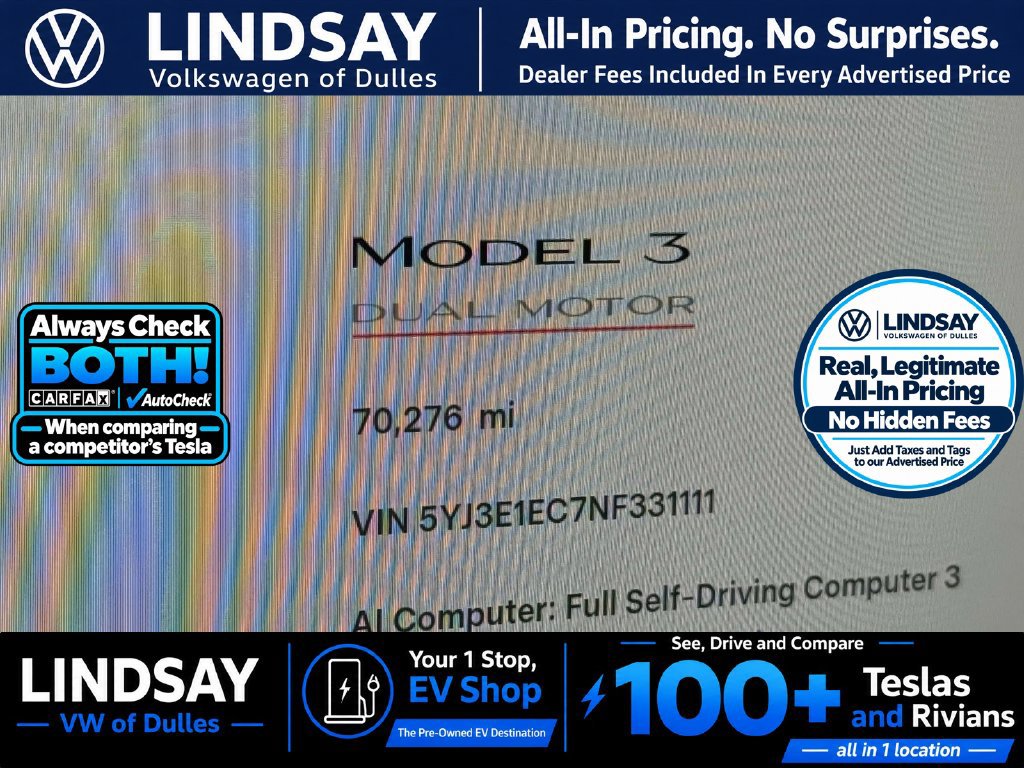Used 2022 Tesla Model 3 Performance AWD/4WD image 26