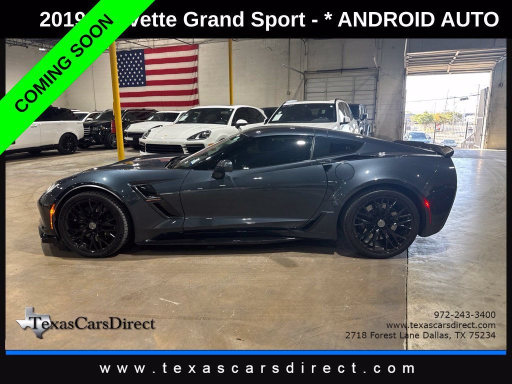 Used 2019 Chevrolet Corvette Grand Sport RWD image 2