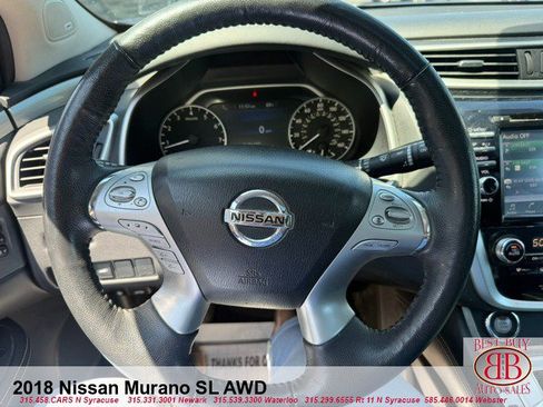 Used 2018 Nissan Murano SL w/ Moonroof Package AWD/4WD image 16