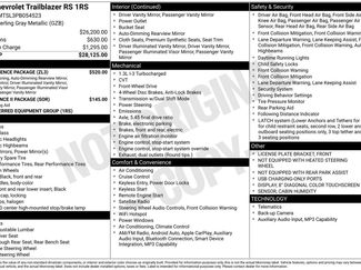 Used 2023 Chevrolet TrailBlazer RS w/ Convenience Package FWD video 2