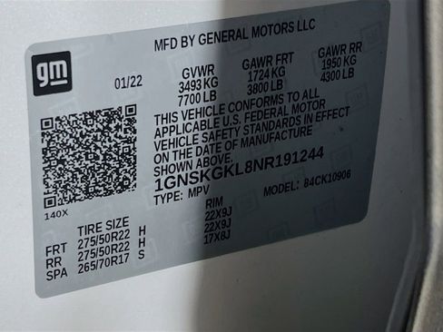 Used 2022 Chevrolet Suburban High Country image 34