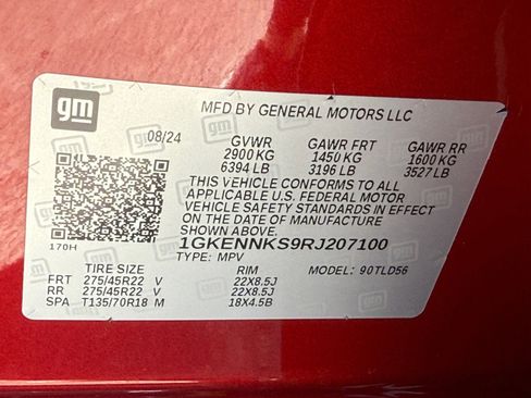 Used 2024 GMC Acadia Elevation w/ Black Edition AWD/4WD image 8