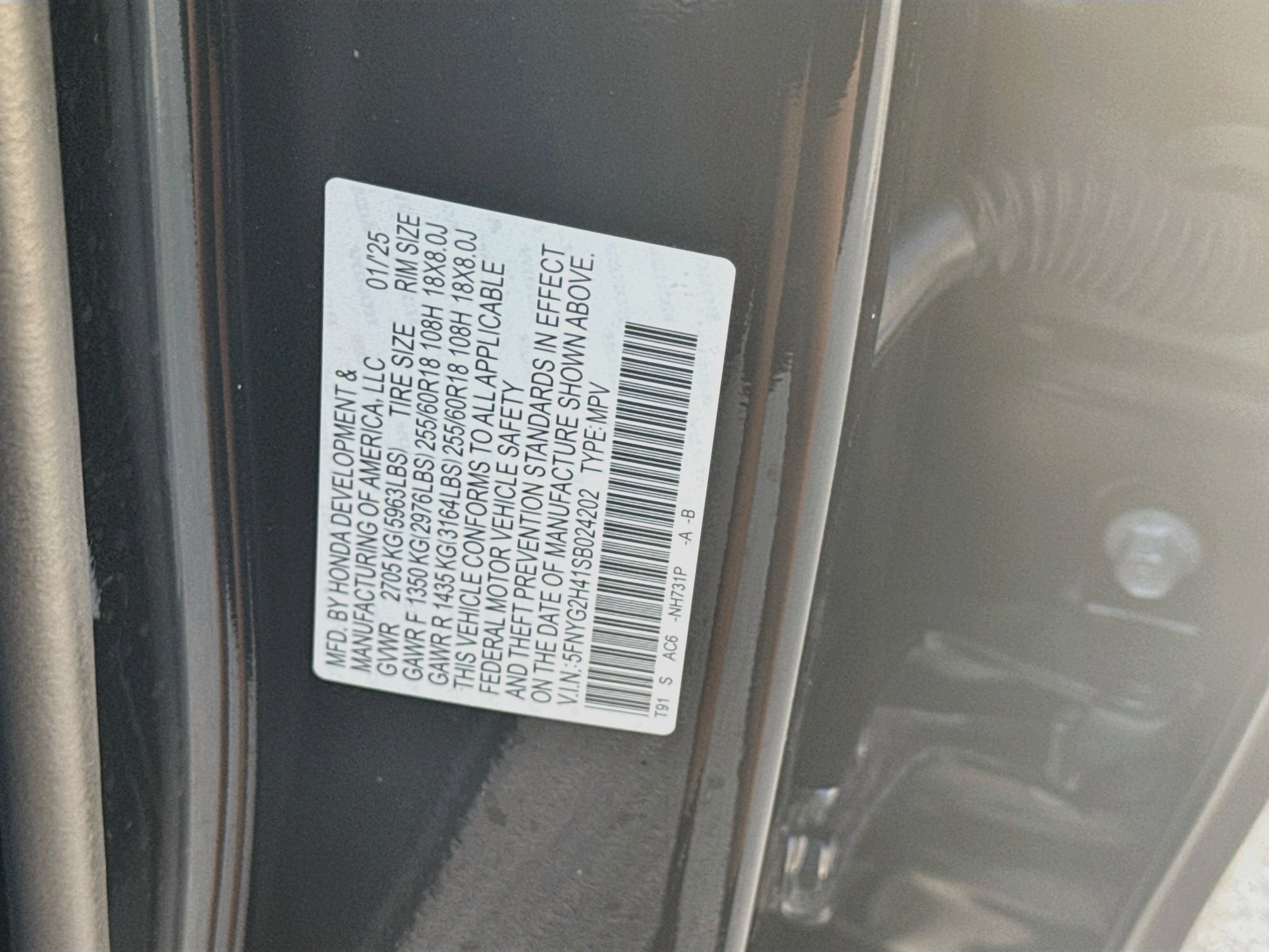 Used 2025 Honda Pilot EX-L image 37