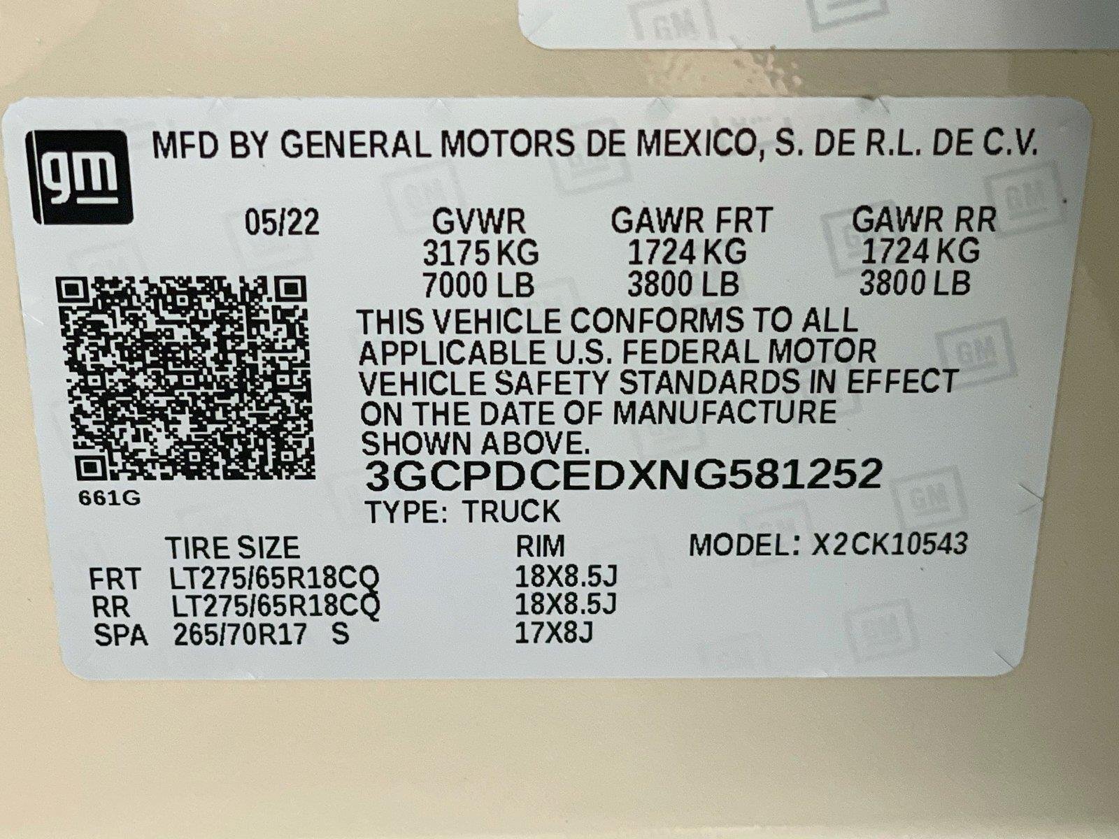 Certified 2022 Chevrolet Silverado 1500 Custom Trail Boss AWD/4WD image 33