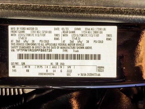 Used 2023 Ford F150 Raptor w/ Raptor Carbon Fiber Package AWD/4WD image 42