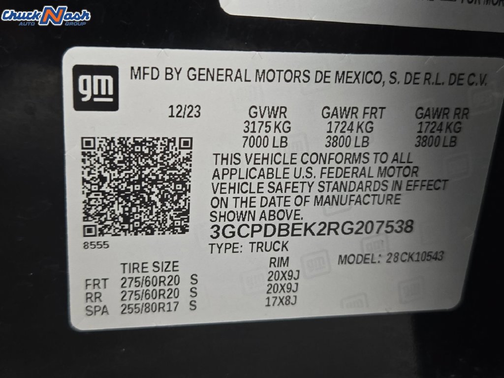 Used 2024 Chevrolet Silverado 1500 Custom AWD/4WD image 38