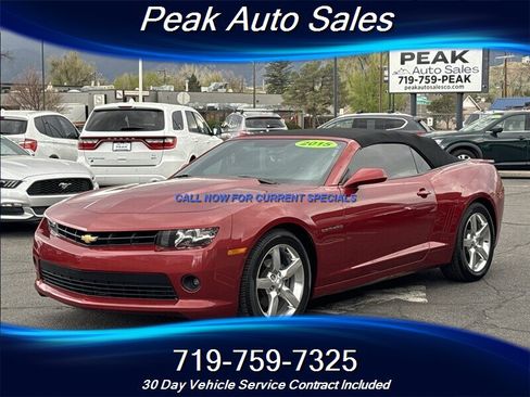 Used 2015 Chevrolet Camaro LT RWD image 6