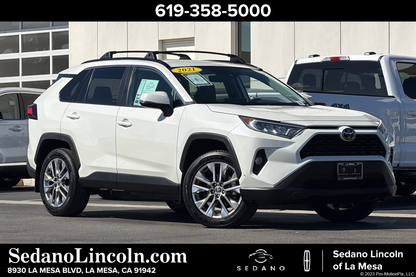 Used 2021 Toyota RAV4 XLE Premium FWD image 1