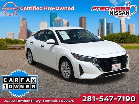 Certified 2025 Nissan Sentra S FWD image 1