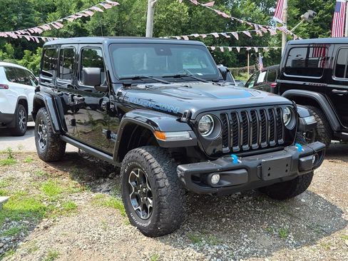 Used 2021 Jeep Wrangler Unlimited Rubicon 4xe w/ Steel Bumper Group AWD/4WD image 4