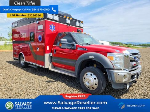 Used 2013 Ford F450 XLT w/ Ambulance Preparation Pkg RWD image 5