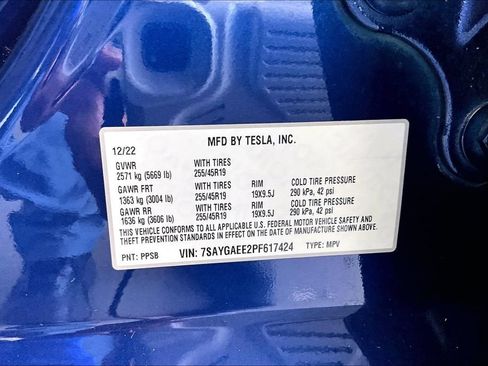 Used 2023 Tesla Model Y Long Range AWD/4WD image 19