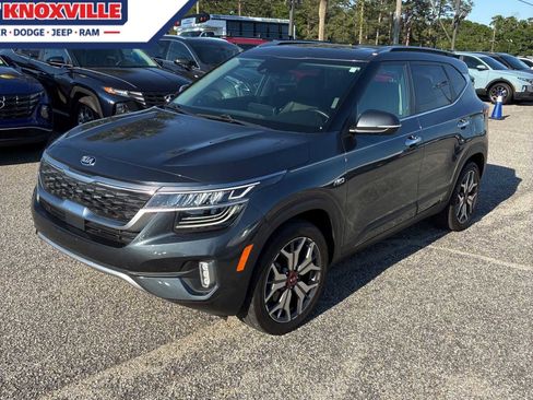 Used 2021 Kia Seltos SX w/ SX Sunroof Package AWD/4WD image 1
