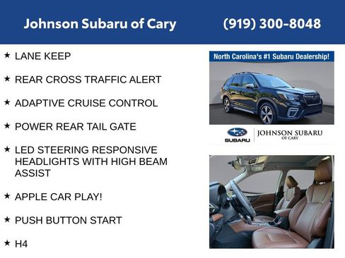Used 2021 Subaru Forester Touring w/ Popular Package #2 AWD/4WD image 12