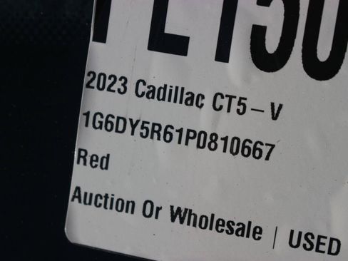 Used 2023 Cadillac CT5 V Blackwing w/ Driver Assist Package RWD image 43