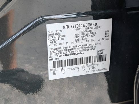 Used 2022 Ford Edge SE w/ Black Appearance Package AWD/4WD image 19