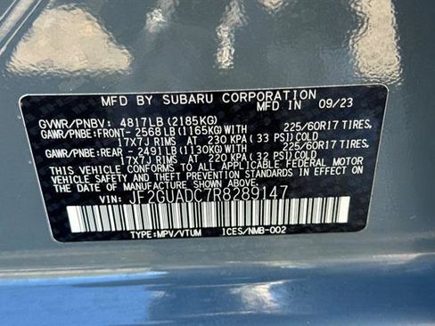 Used 2024 Subaru Crosstrek 2.0i Premium w/ Popular Package #4 AWD/4WD image 33