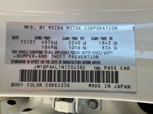 Used 2022 MAZDA MAZDA3 s image 45