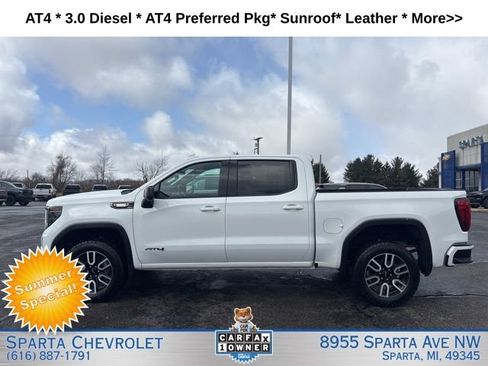 Used 2023 GMC Sierra 1500 AT4 w/ AT4 Preferred Package AWD/4WD image 6