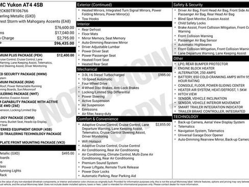 Used 2026 GMC Yukon AT4 w/ AT4 Premium Plus Package AWD/4WD image 27
