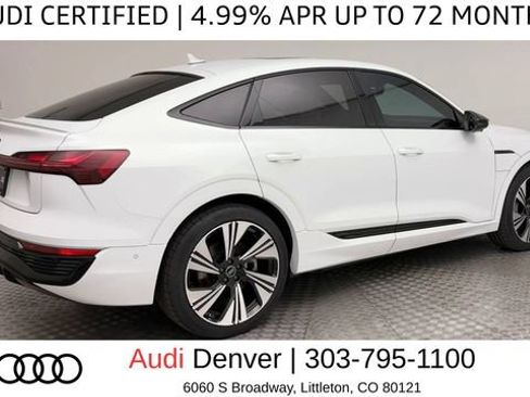 Certified 2024 Audi Q8 e-tron Prestige w/ Prestige Package AWD/4WD image 2