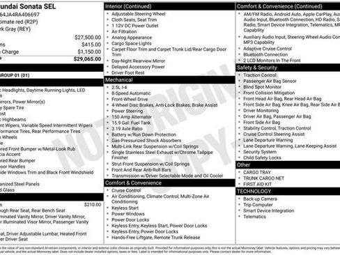Used 2024 Hyundai Sonata SEL FWD image 31