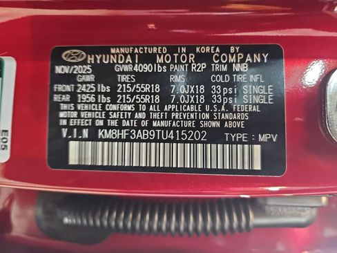 New 2026 Hyundai Kona SEL Sport FWD image 33