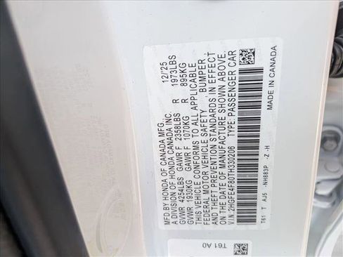 New 2026 Honda Civic Sport Touring image 17